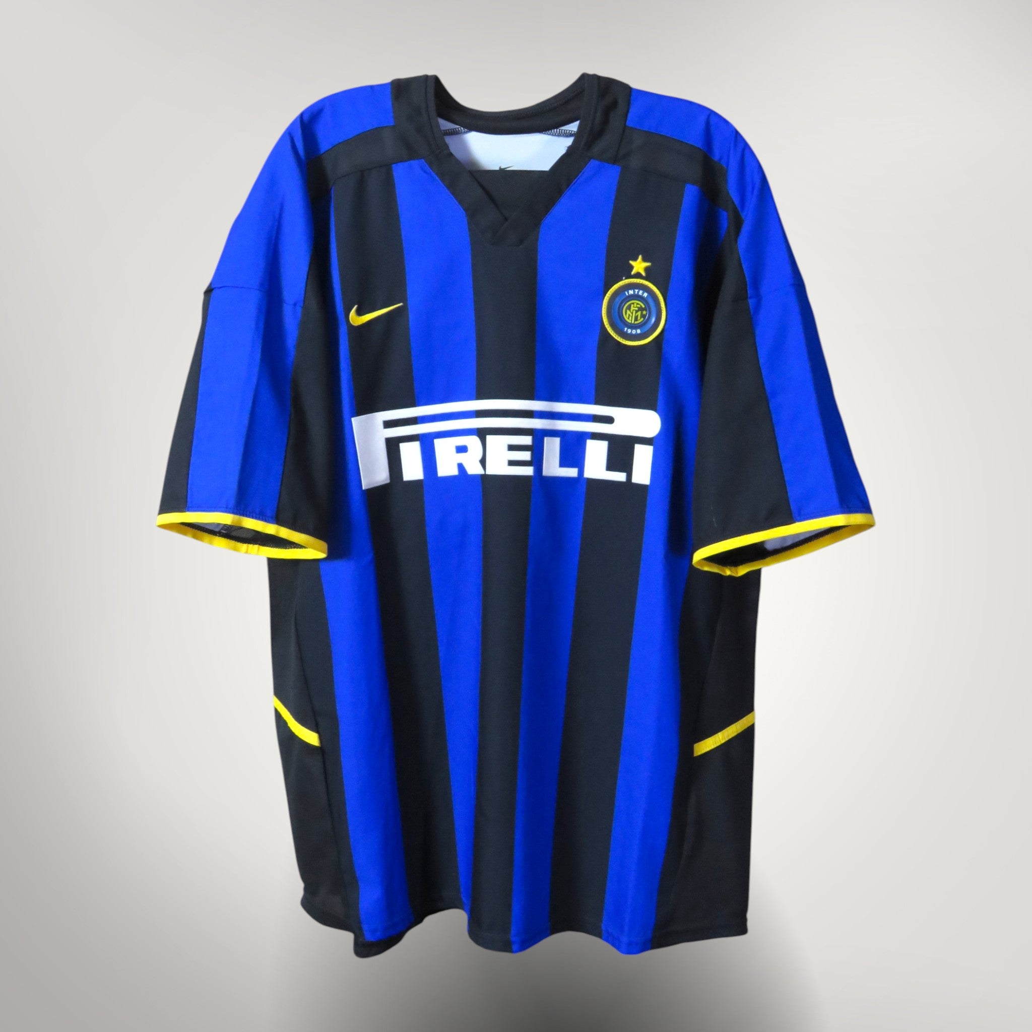 Inter Milan 2002-03 Home Batistuta #19 Shirt XL