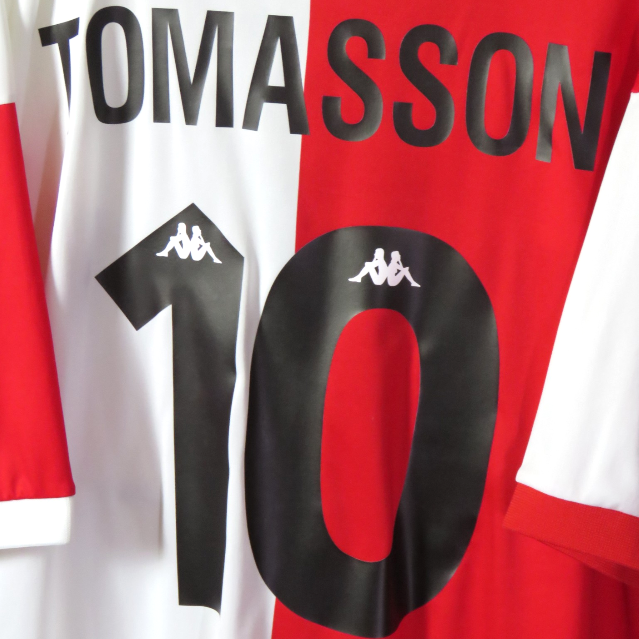 Feyenoord 2000-01 Home Tomasson #10 Shirt XXL