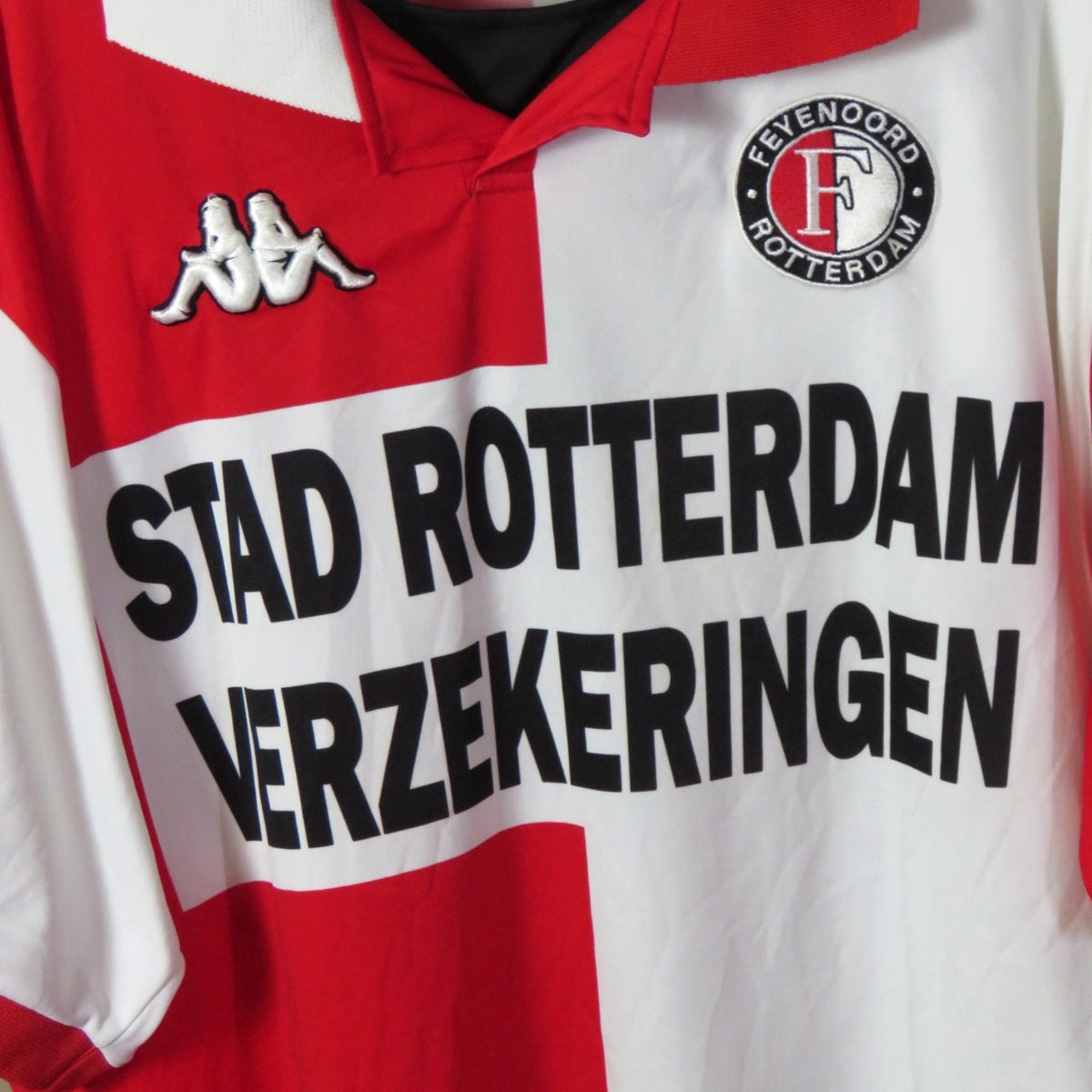Feyenoord 2000-01 Home Kalou #7 Shirt XXL