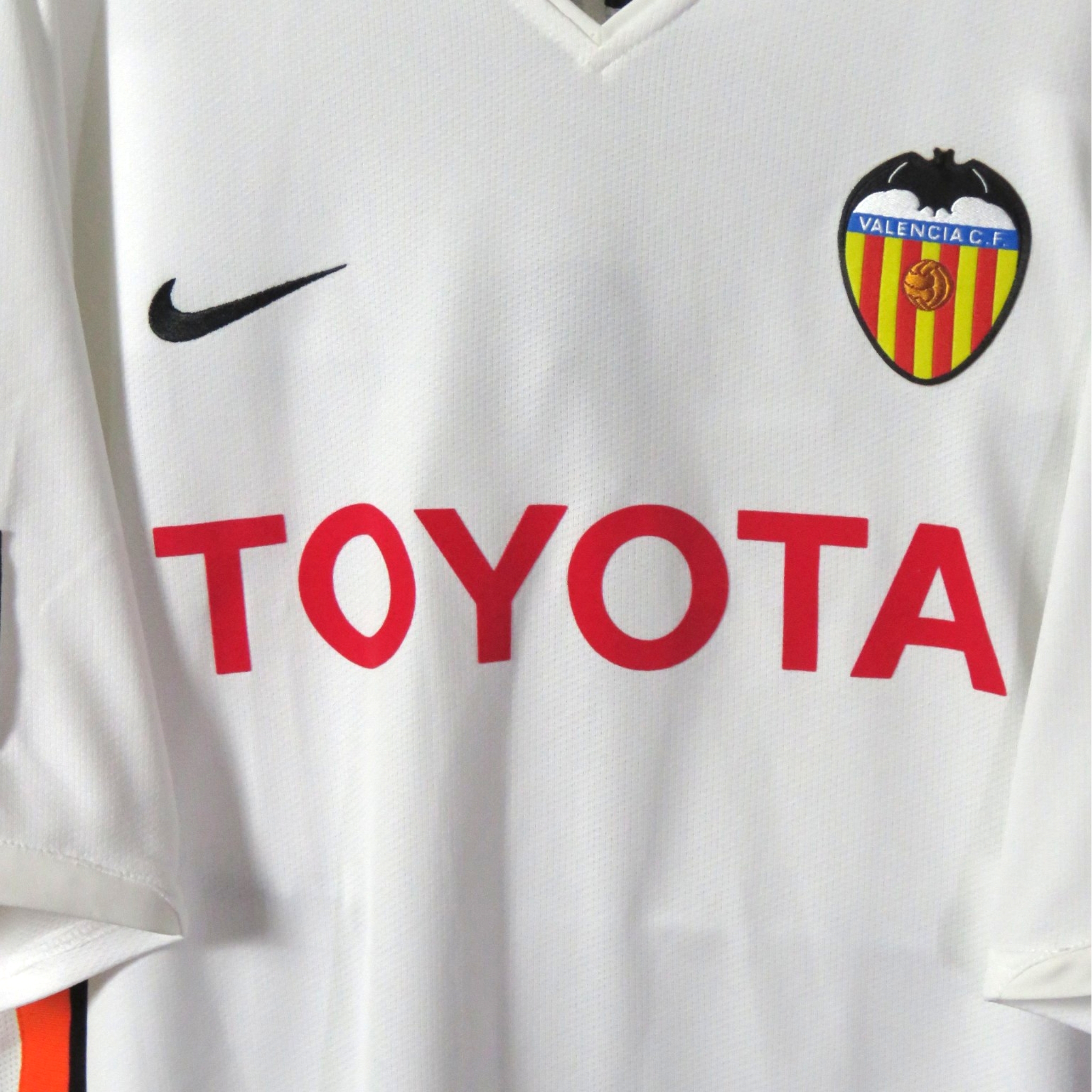 Valencia 2006-07 Home David Villa #7 Shirt XL