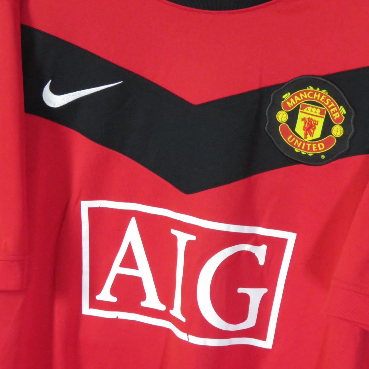Original Manchester United 2009-2010 Home football shirt, size L, Rooney 10, product code 355091-623 | Nostalgic Football Shirts