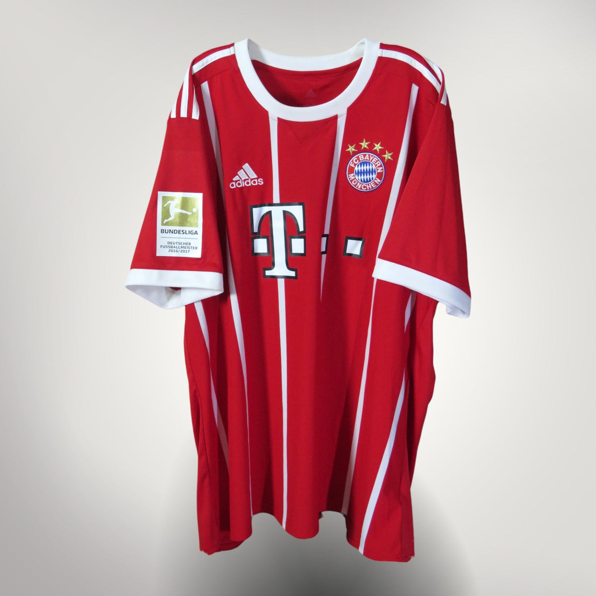 Authentic Adidas Bayern Munich 2017-2018 Home shirt, Boateng 17 on the back, size XXL, product code AZ7961 | Nostalgic Football Shirts