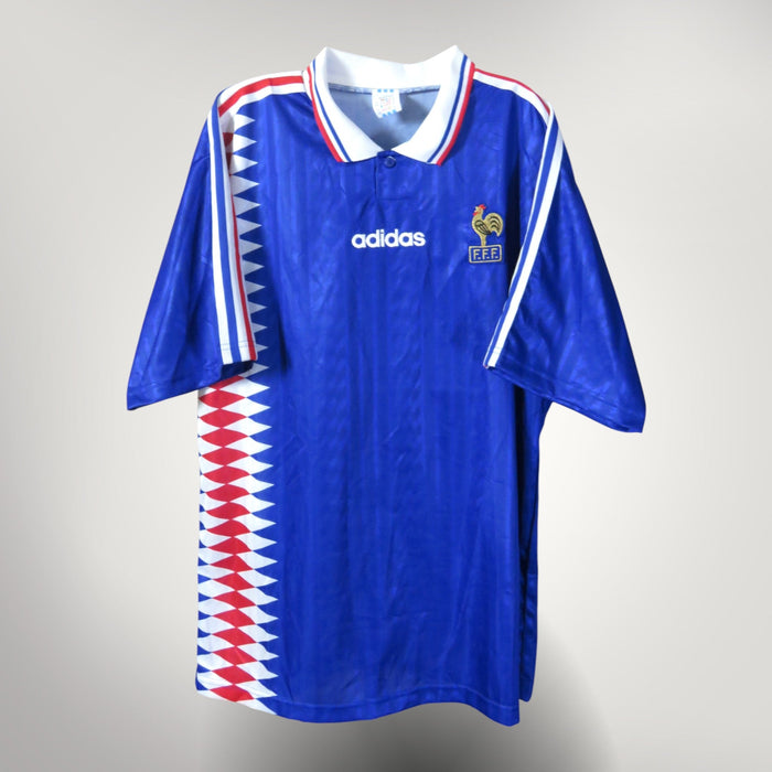 Vintage France 1994-1996 Home football shirt, size XL | Nostalgic Football Shirts
