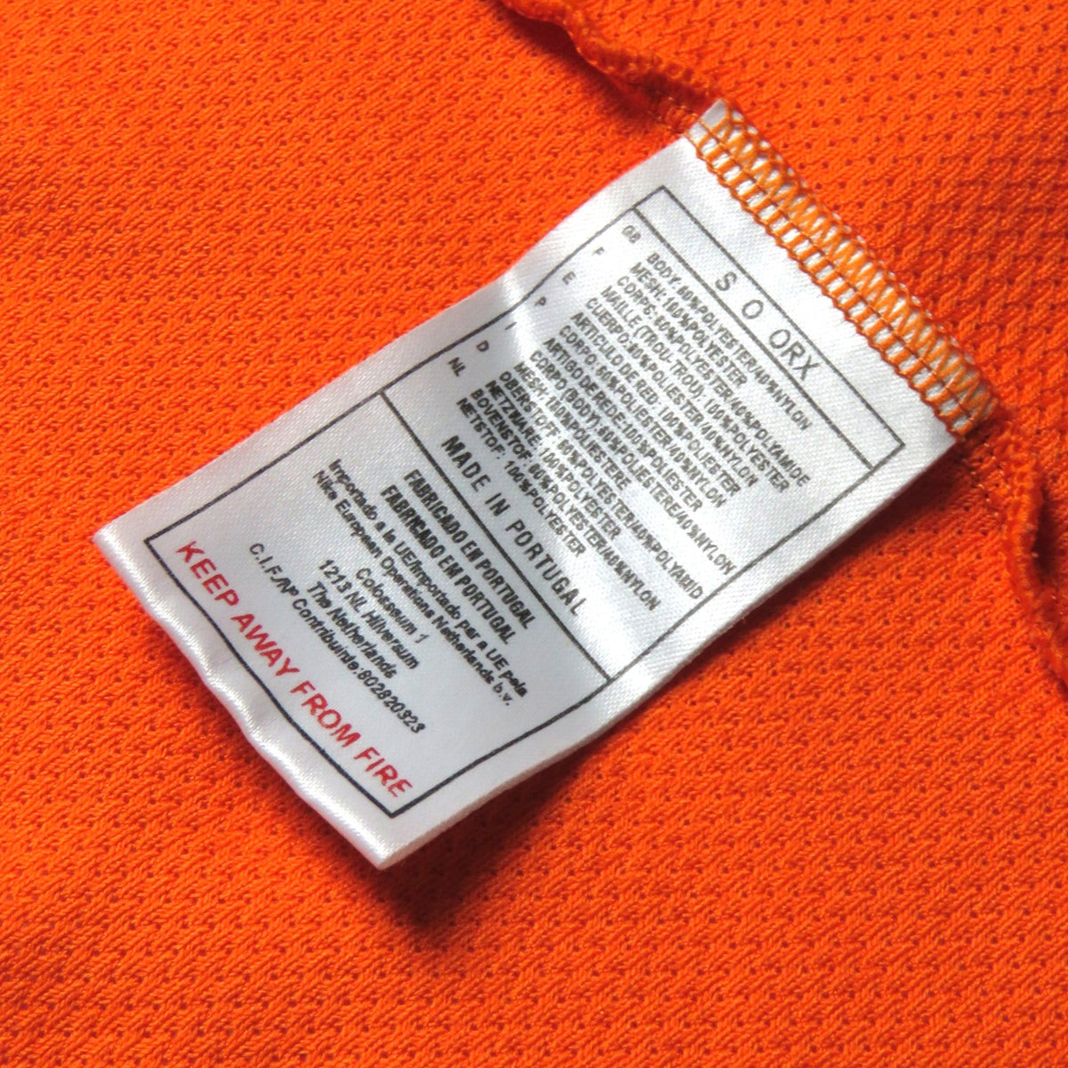 Authentic Nike Netherlands 2000-2002 Home shirt, Kluivert 9 on the back, size XXL | Nostalgic Football Shirts