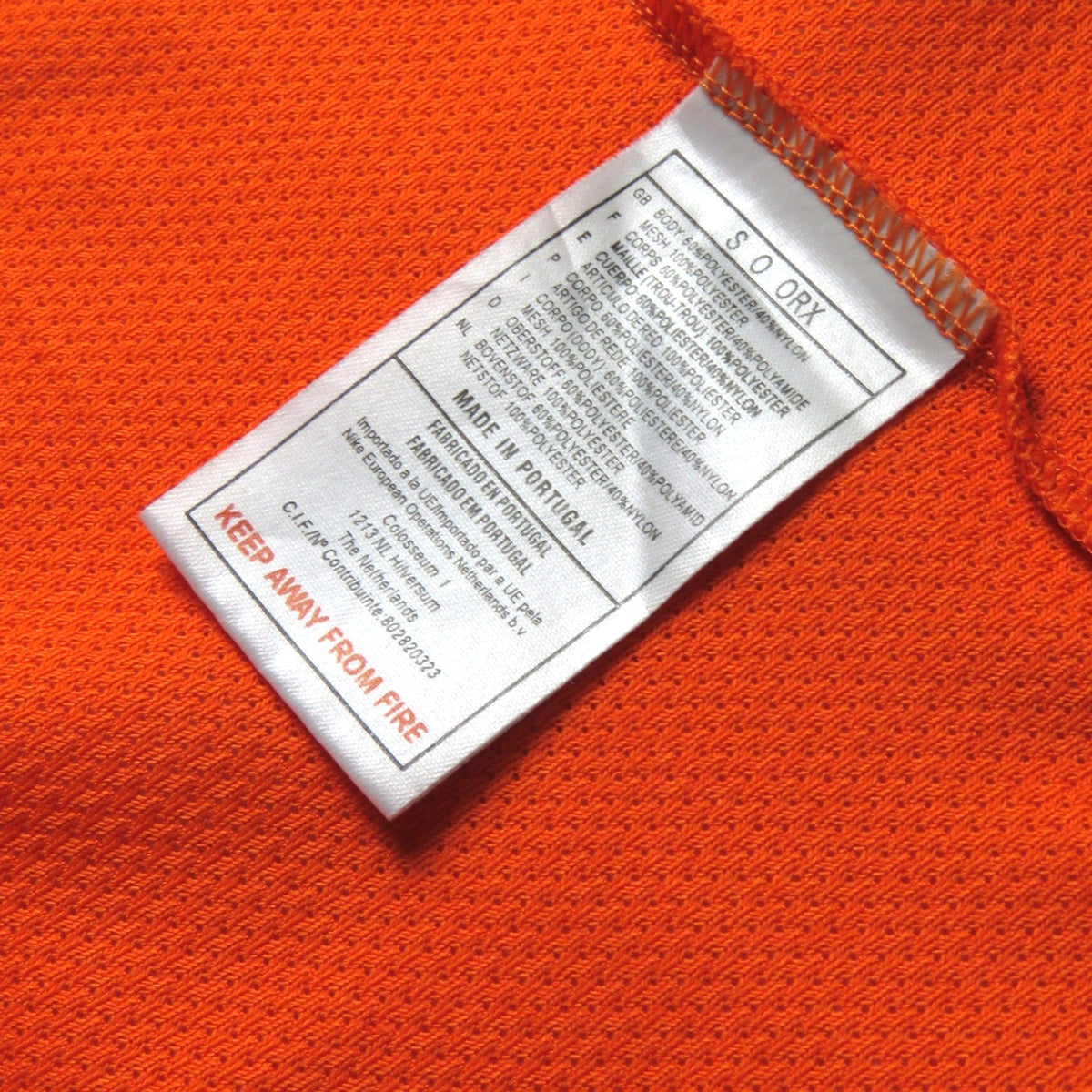 Authentic Nike Netherlands 2000-2002 Home shirt, Bergkamp 10 on the back, size XXL | Nostalgic Football Shirts