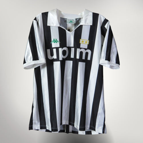 Vintage Juventus 1990-1992 Home football shirt, size L | Nostalgic Football Shirts