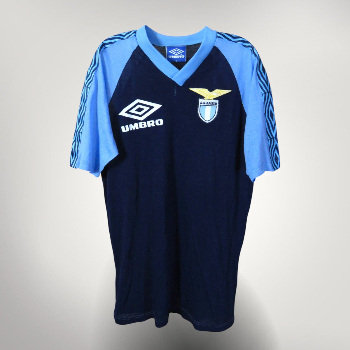 Vintage Lazio 1992-1993 Training football shirt, size L | Nostalgic Football Shirts