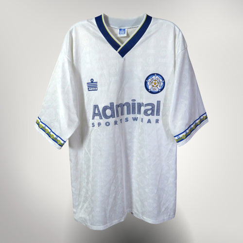 Vintage Leeds United 1992-1993 Home football shirt, size XL | Nostalgic Football Shirts