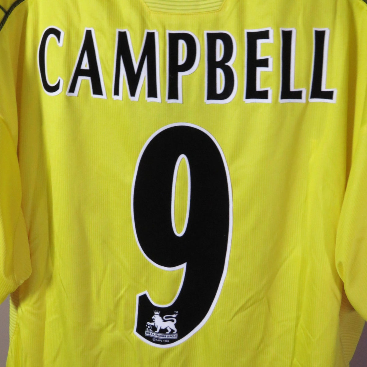 Everton 1999-00 Away Campbell #9 Shirt XL