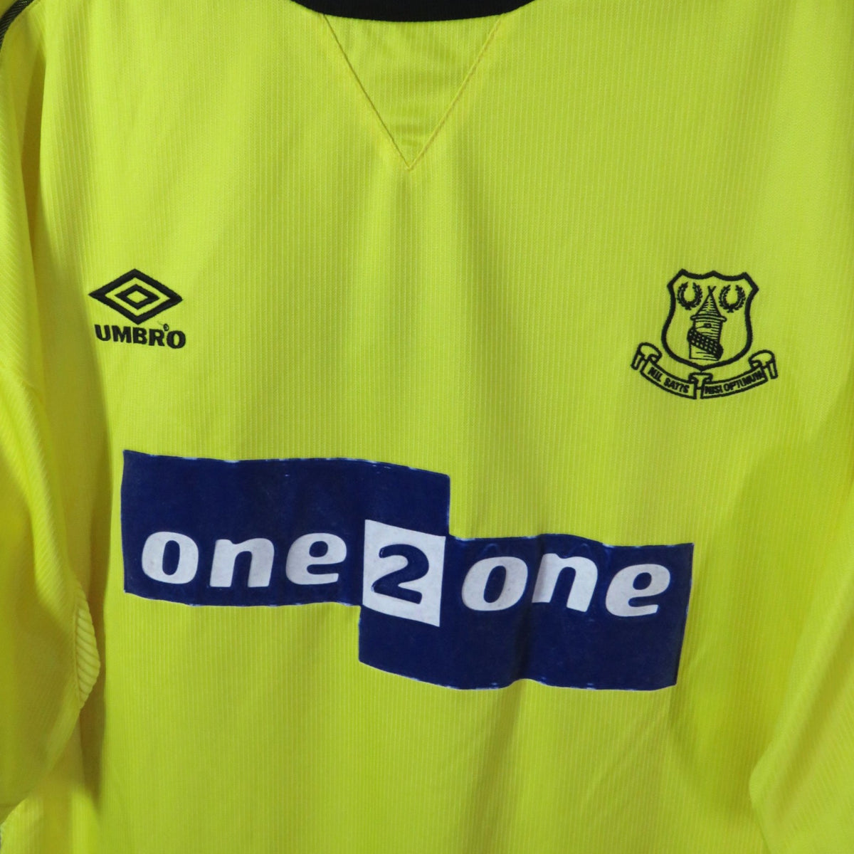 Everton 1999-00 Away Campbell #9 Shirt XL