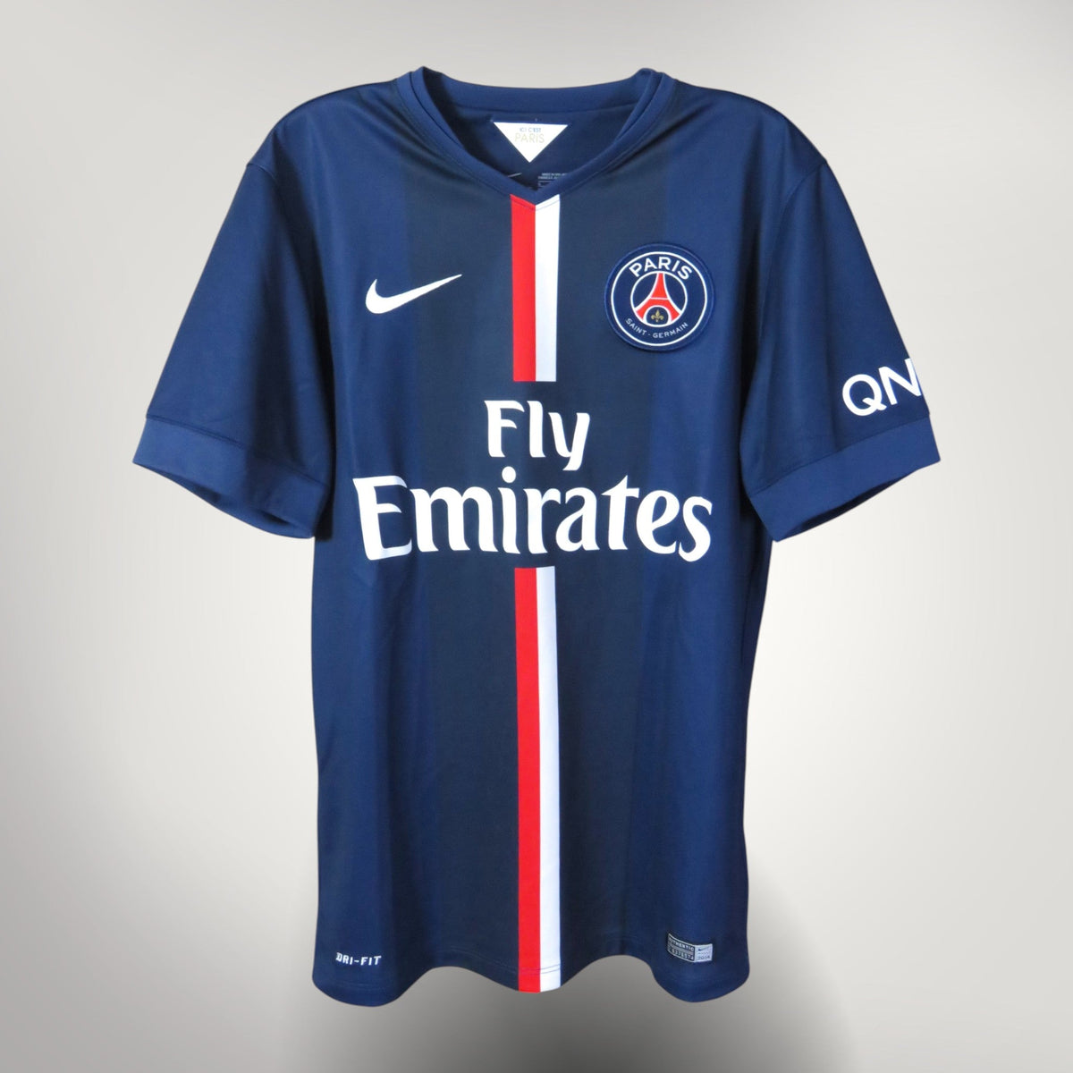 Authentic Nike PSG 2014-2015 Home shirt, David Luiz 32 on the back, size S, product code 618757-411 | Nostalgic Football Shirts