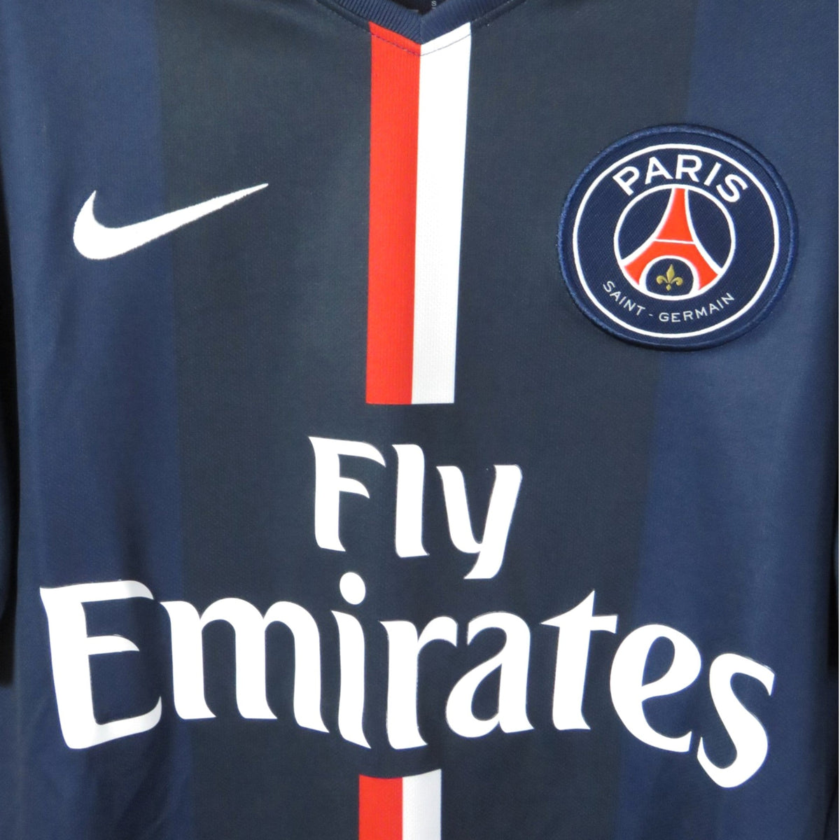 Original PSG 2014-2015 Home football shirt, size S, David Luiz 32, product code 618757-411 | Nostalgic Football Shirts