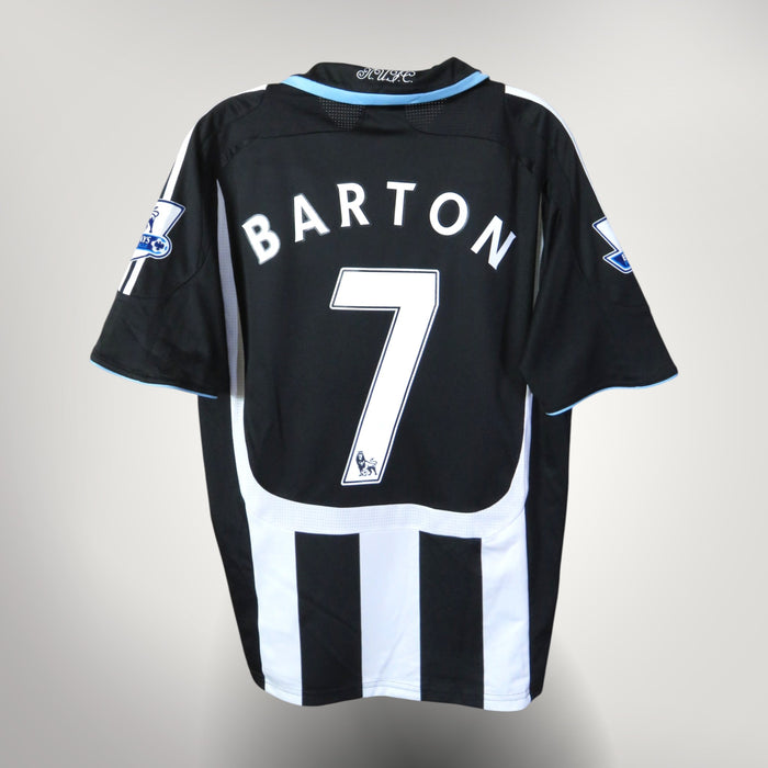 Newcastle United 2007-09 Home Barton #7 Shirt M