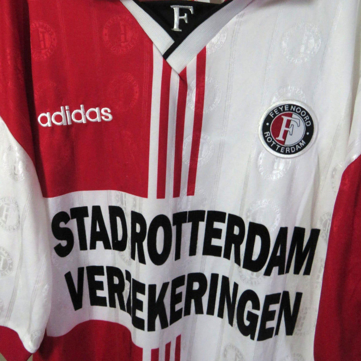 Retro Feyenoord 1997-1998 Home football jersey by Adidas, size XXL | Nostalgic Football Shirts