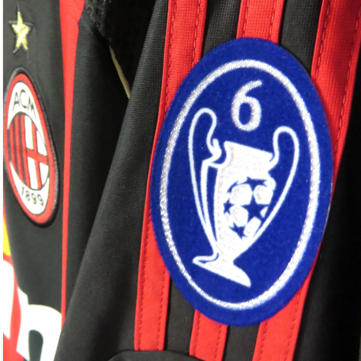 Authentic Adidas AC Milan 2006-2007 Home shirt, Inzaghi 9 on the back, size L, product code 060747 | Nostalgic Football Shirts