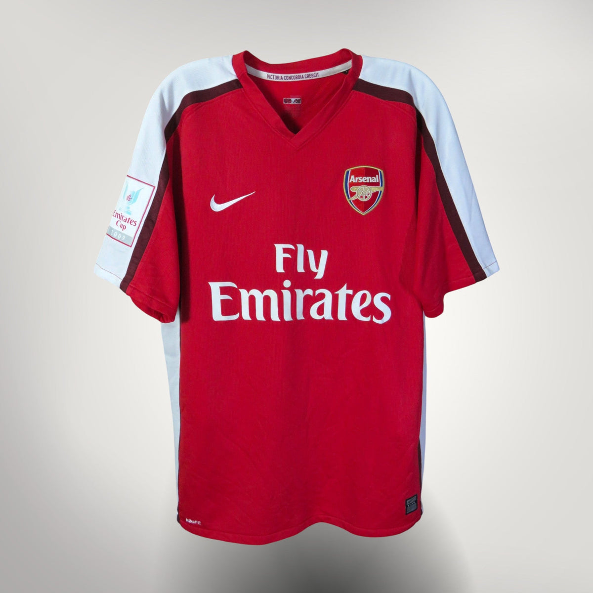 Authentic Nike Arsenal 2008-2010 Home shirt, Arshavin 23 on the back, size L | Nostalgic Football Shirts