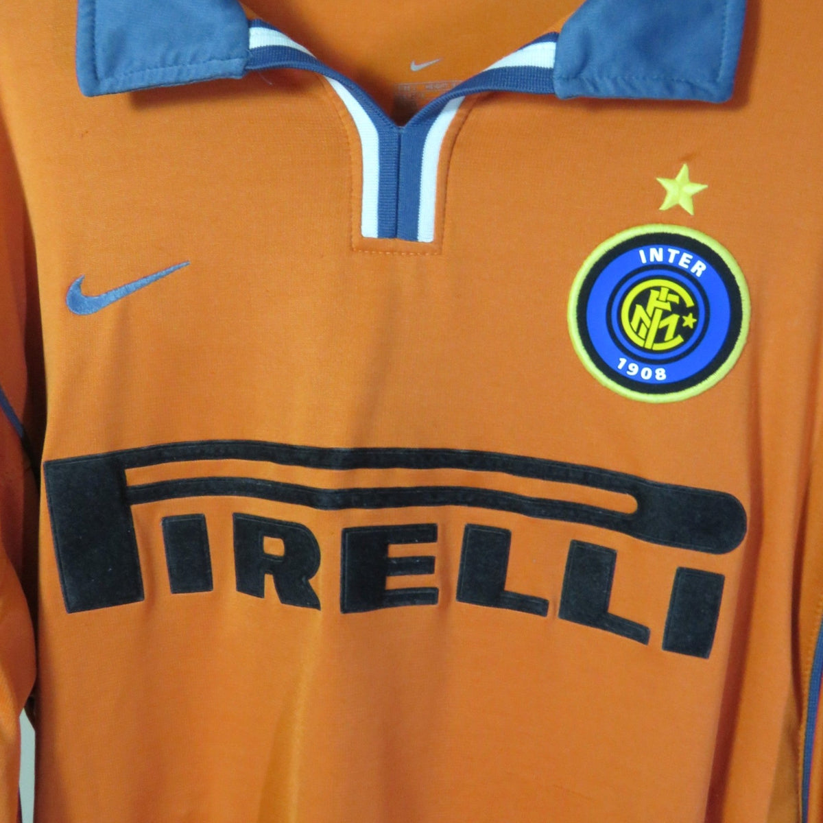 Original Inter Milan 2000-2001 Third football shirt, size L, Ronaldo 9 | Nostalgic Football Shirts