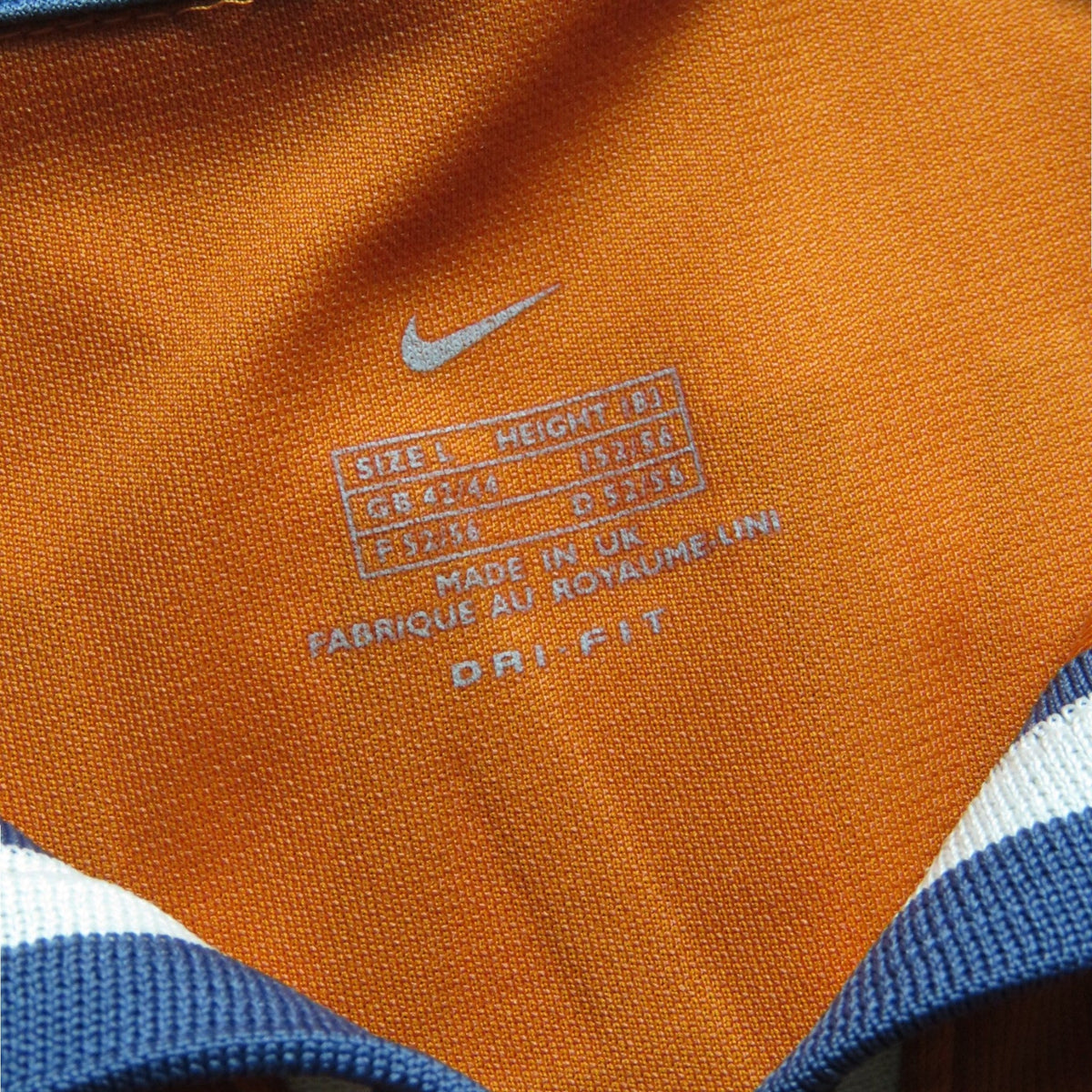 Vintage Inter Milan 2000-2001 Third football shirt with Ronaldo 9 print, size L | Nostalgic Football Shirts
