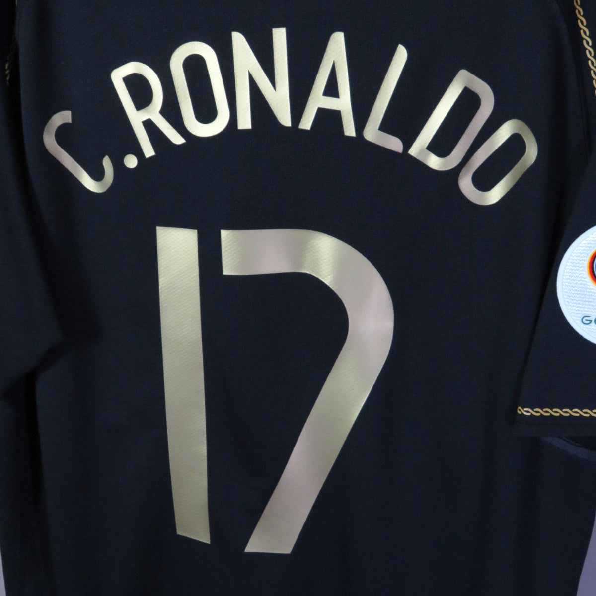 Original Portugal 2006-2008 Away football shirt, size XL, Ronaldo 17, product code 119266 | Nostalgic Football Shirts