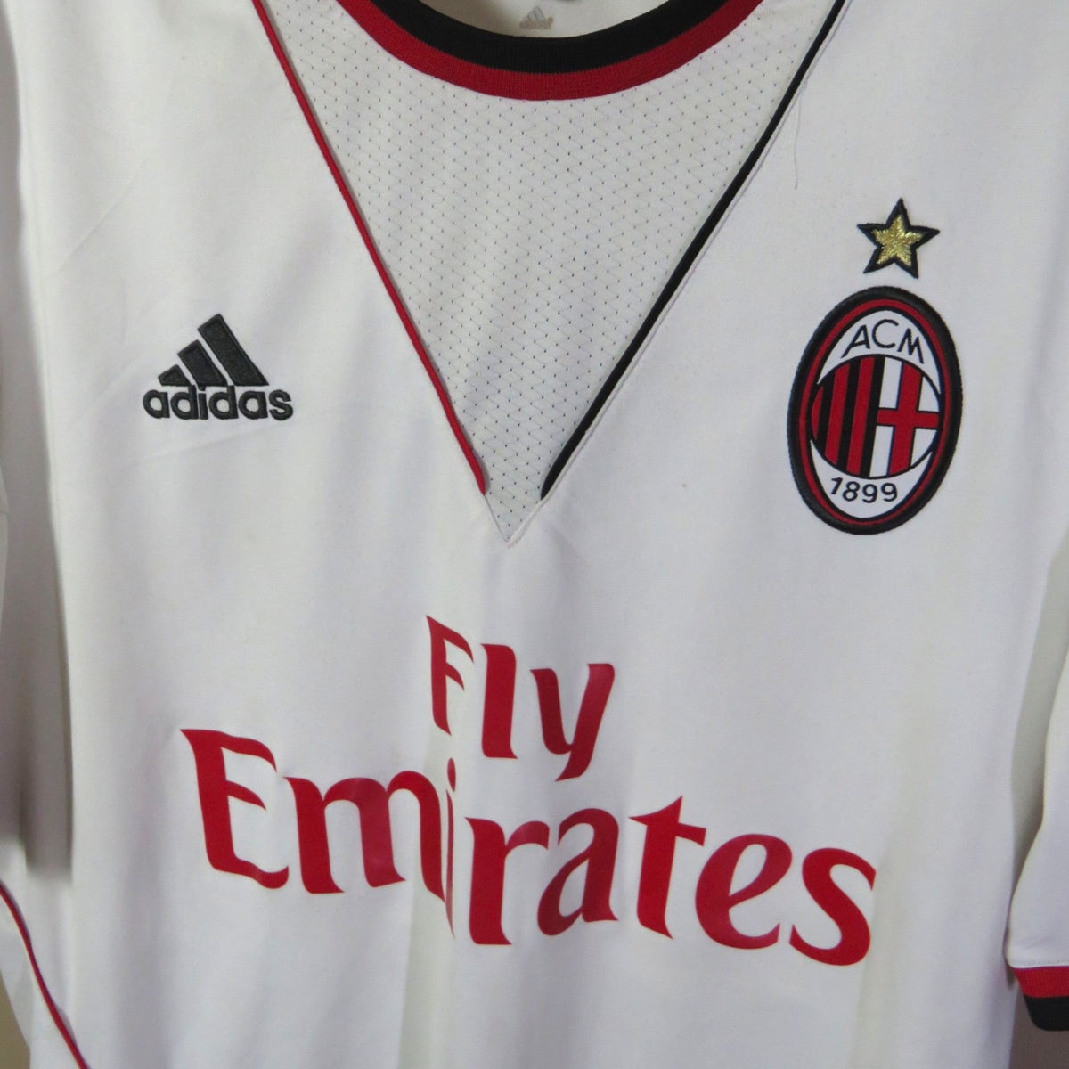 Vintage AC Milan 2013-2014 Away football shirt with El Shaarawy 92 print, size L | Nostalgic Football Shirts