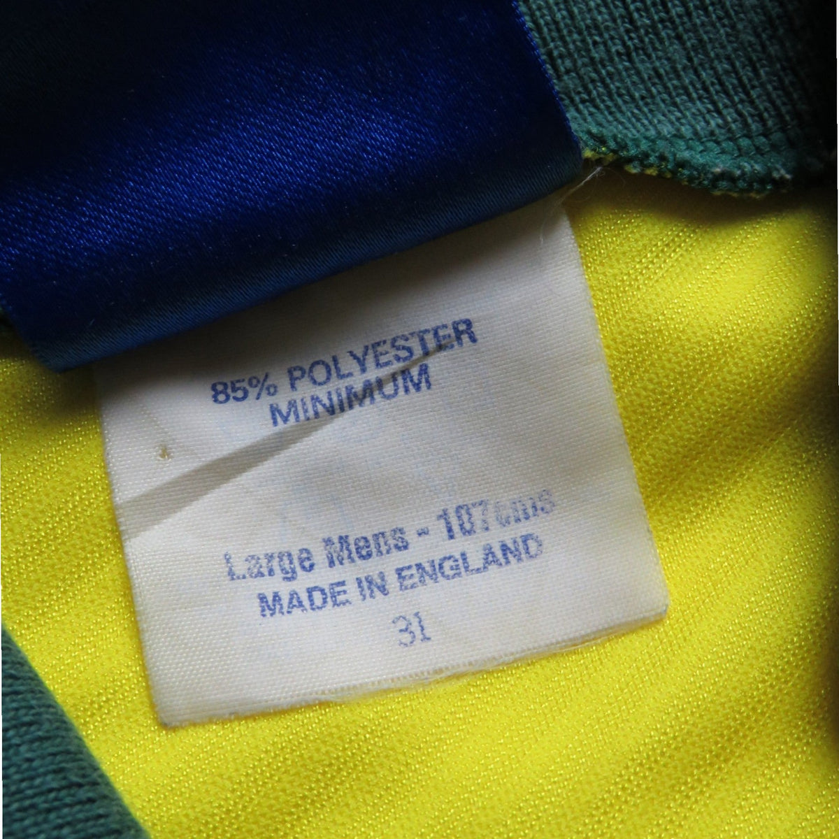 Authentic Umbro Brazil 1993-1994 Home shirt, Ronaldo 20 on the back, size L | Nostalgic Football Shirts