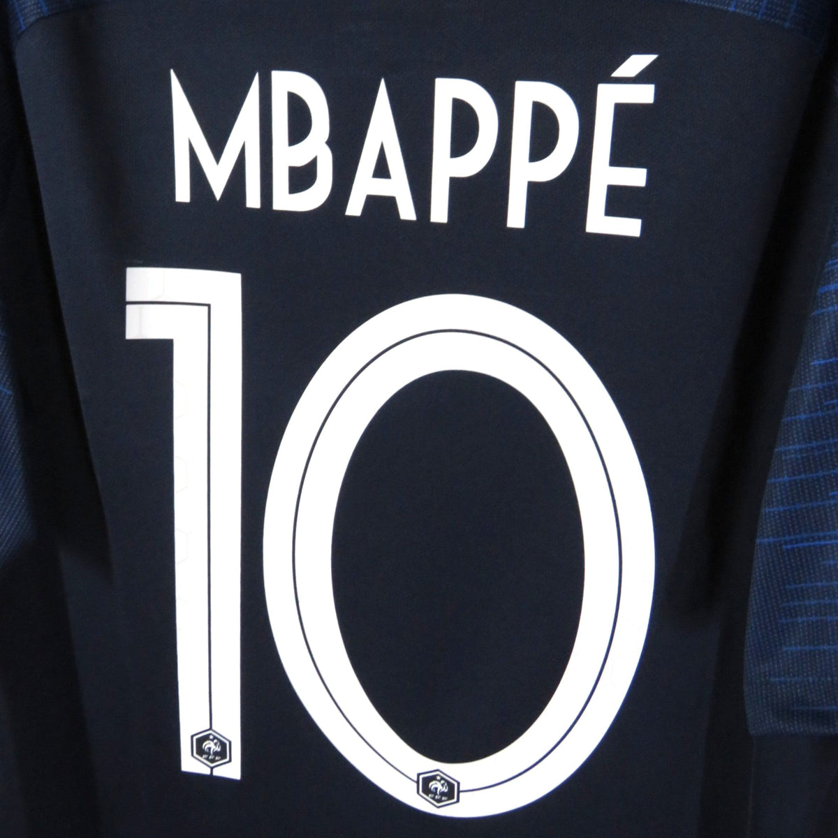 Retro France 2018 Home football jersey by Nike, Mbappé 10, size L, product code 893872-451 | Nostalgic Football Shirts