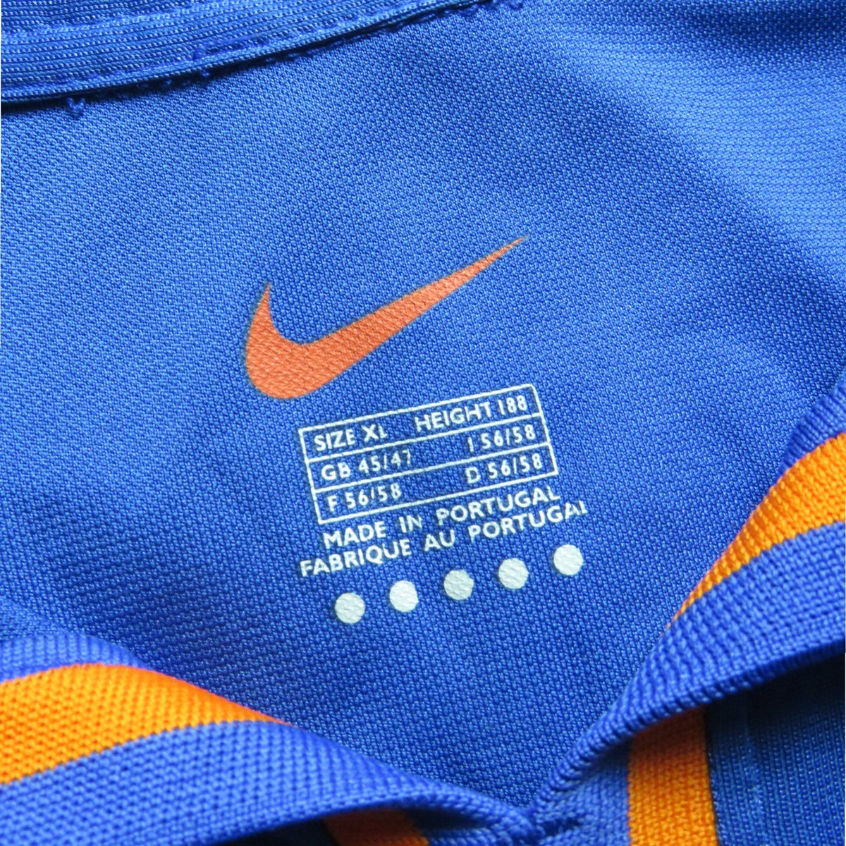 Authentic Nike Netherlands 2000-2002 Away shirt, Bergkamp 10 on the back, size XL | Nostalgic Football Shirts