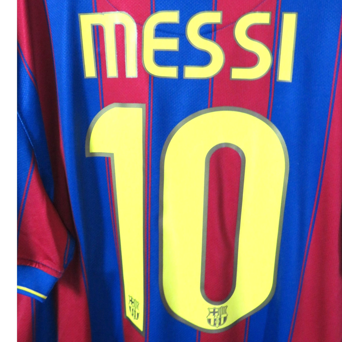 FC Barcelona 2009-10 Home Messi #10 Shirt XL