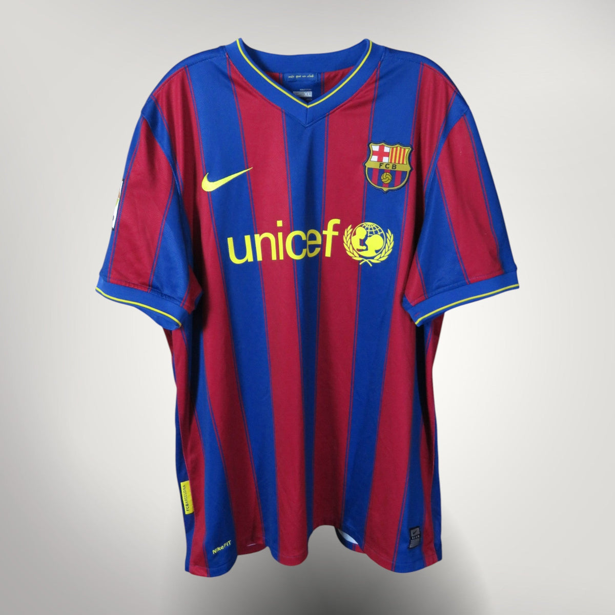 FC Barcelona 2009-10 Home Messi #10 Shirt XL