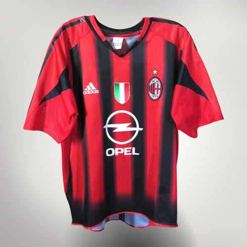 AC Milan 2004-05 Home Kaka #22 Shirt M