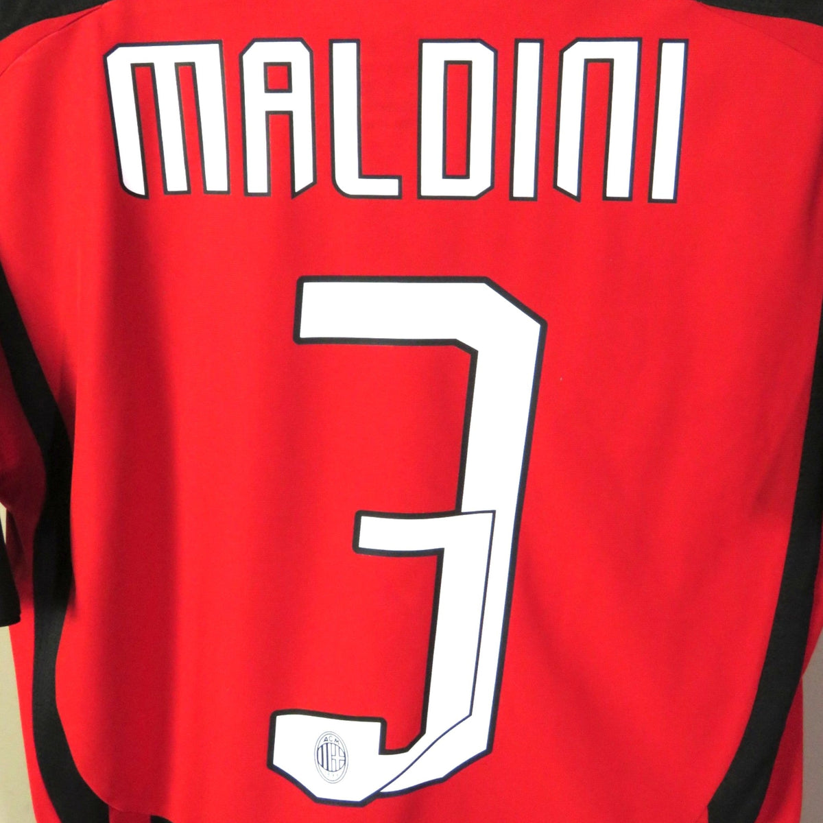 AC Milan 2007-08 Home Maldini #3 Shirt S