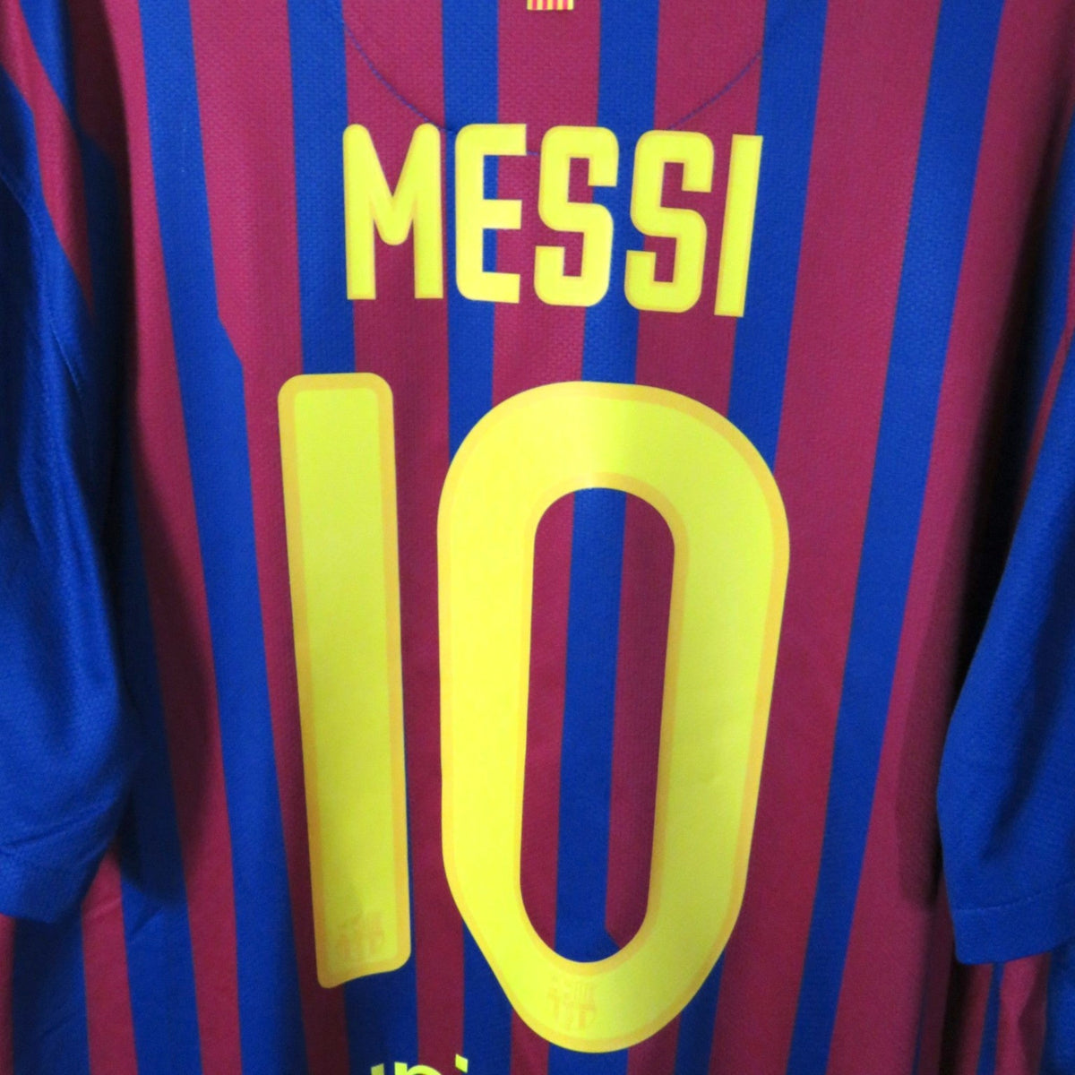 FC Barcelona 2011-12 Home Messi #10 Shirt XL