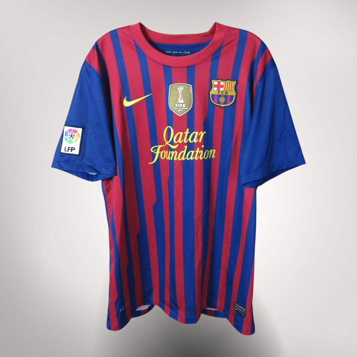 FC Barcelona 2011-12 Home Messi #10 Shirt XL