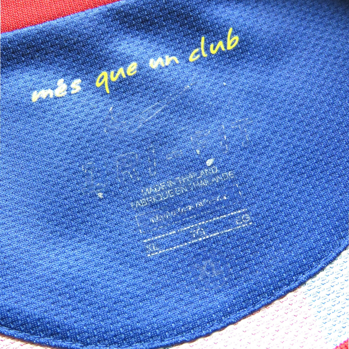 FC Barcelona 2011-12 Home Messi #10 Shirt XL