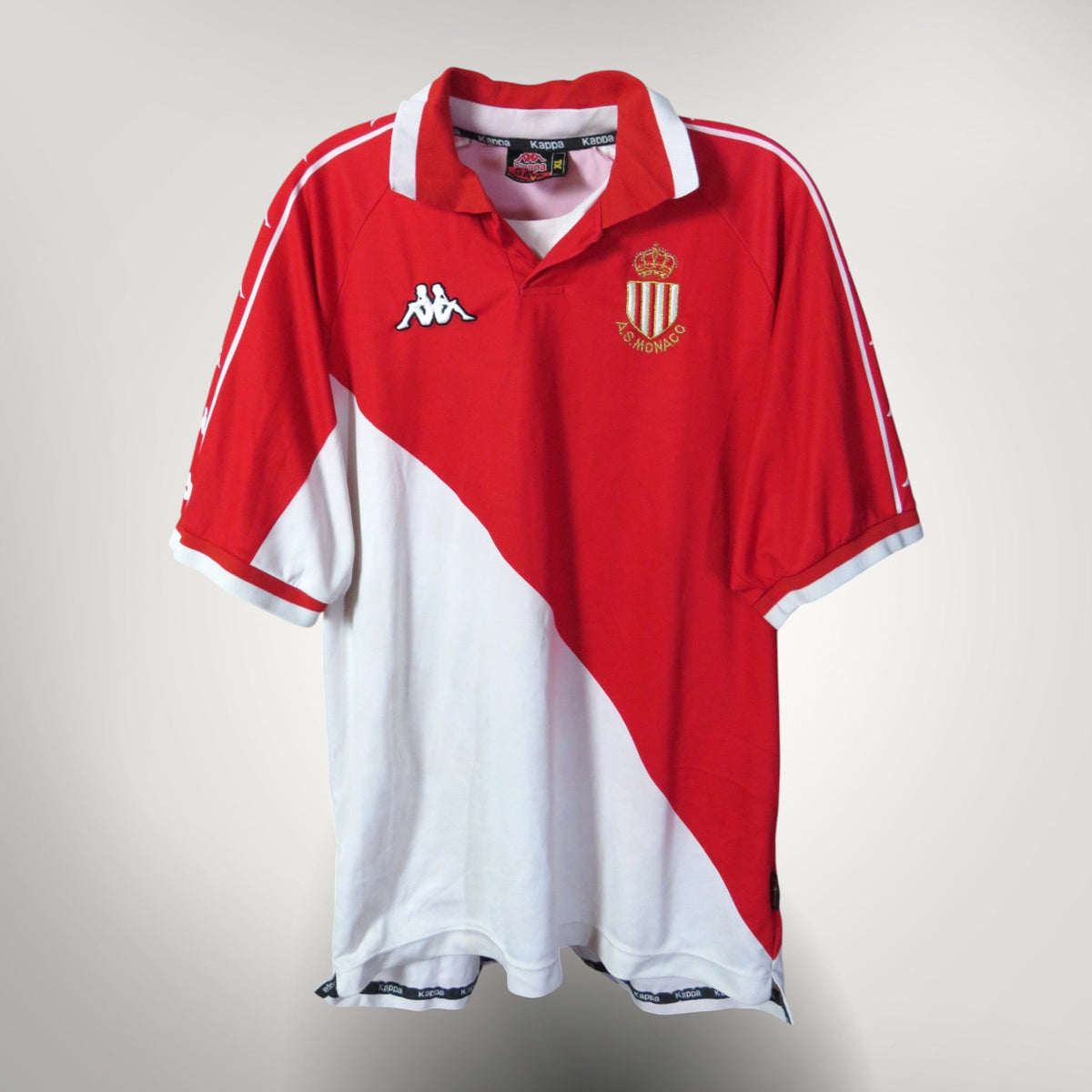AS Monaco 2000-01 Home Simone #11 Shirt XL