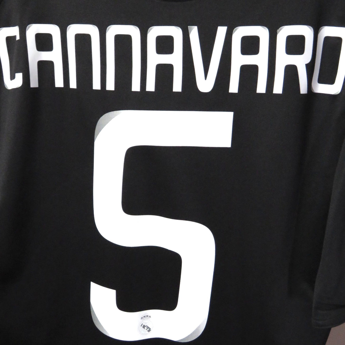 Real Madrid 2008-09 Third Cannavaro #5 Shirt M
