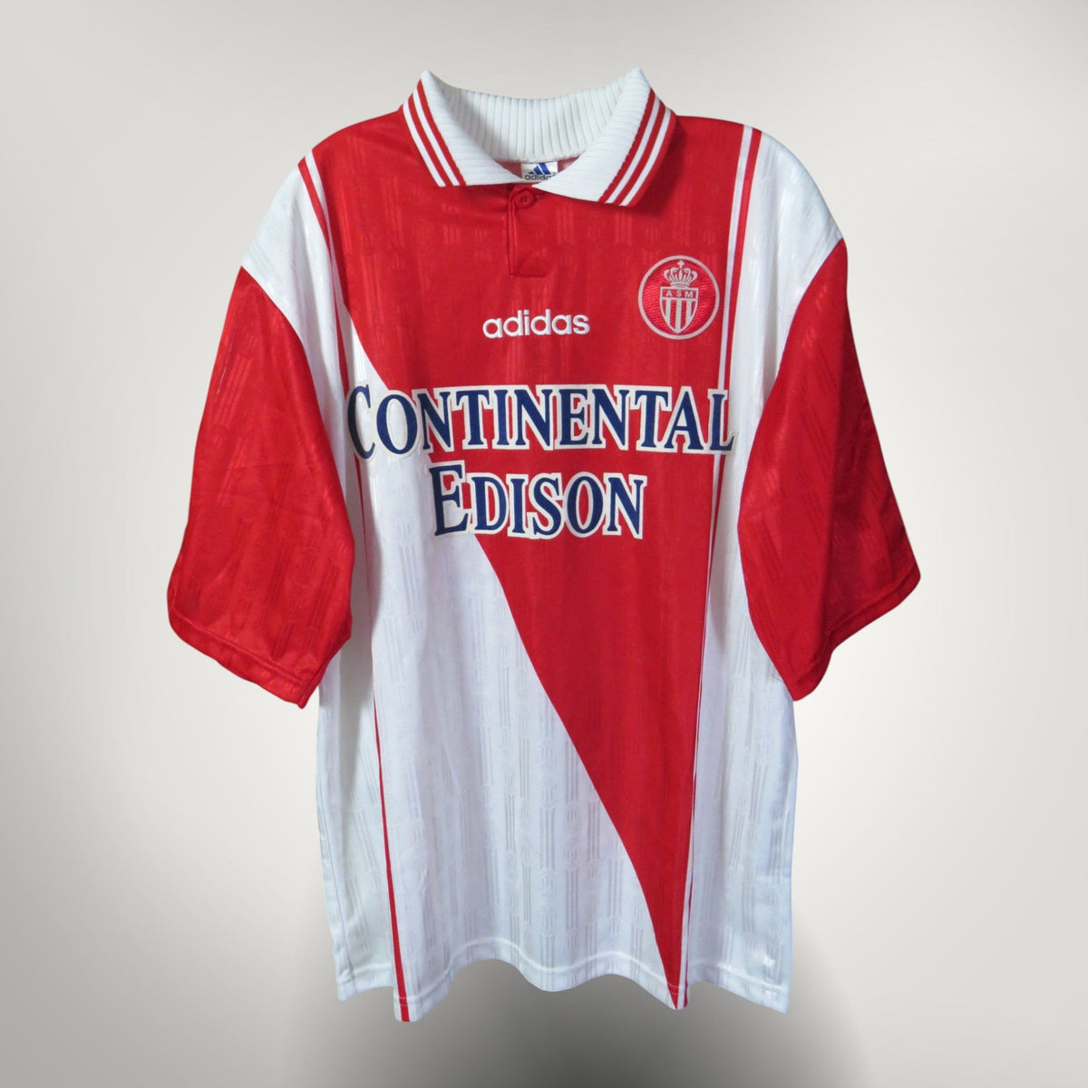 AS Monaco 1997-98 Home Henry #28 Shirt L