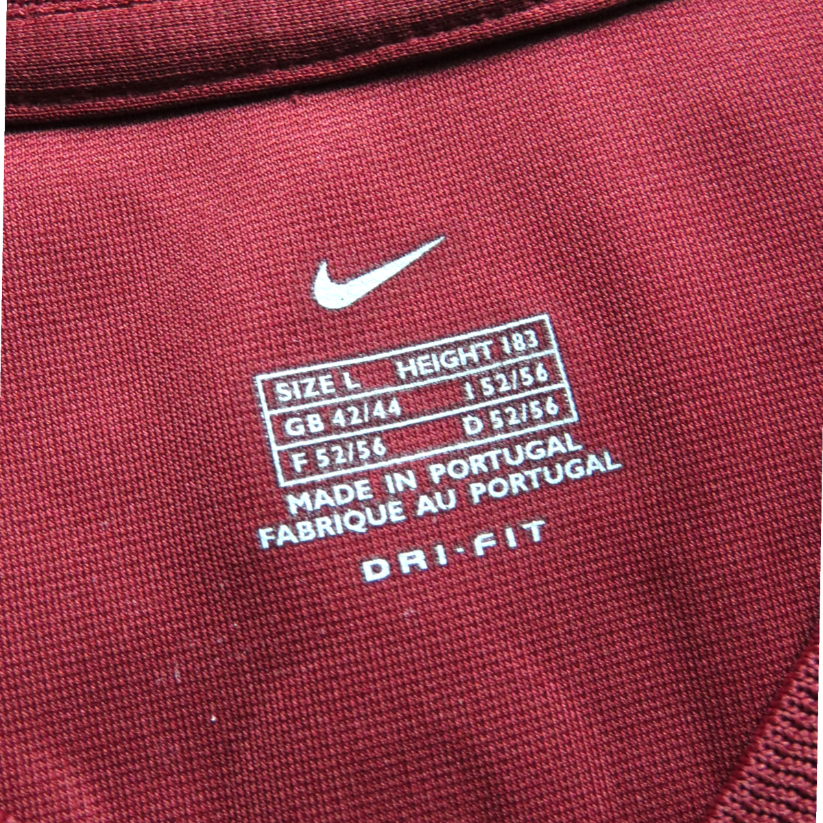 Portugal 2000-02 Home Figo #7 Shirt L
