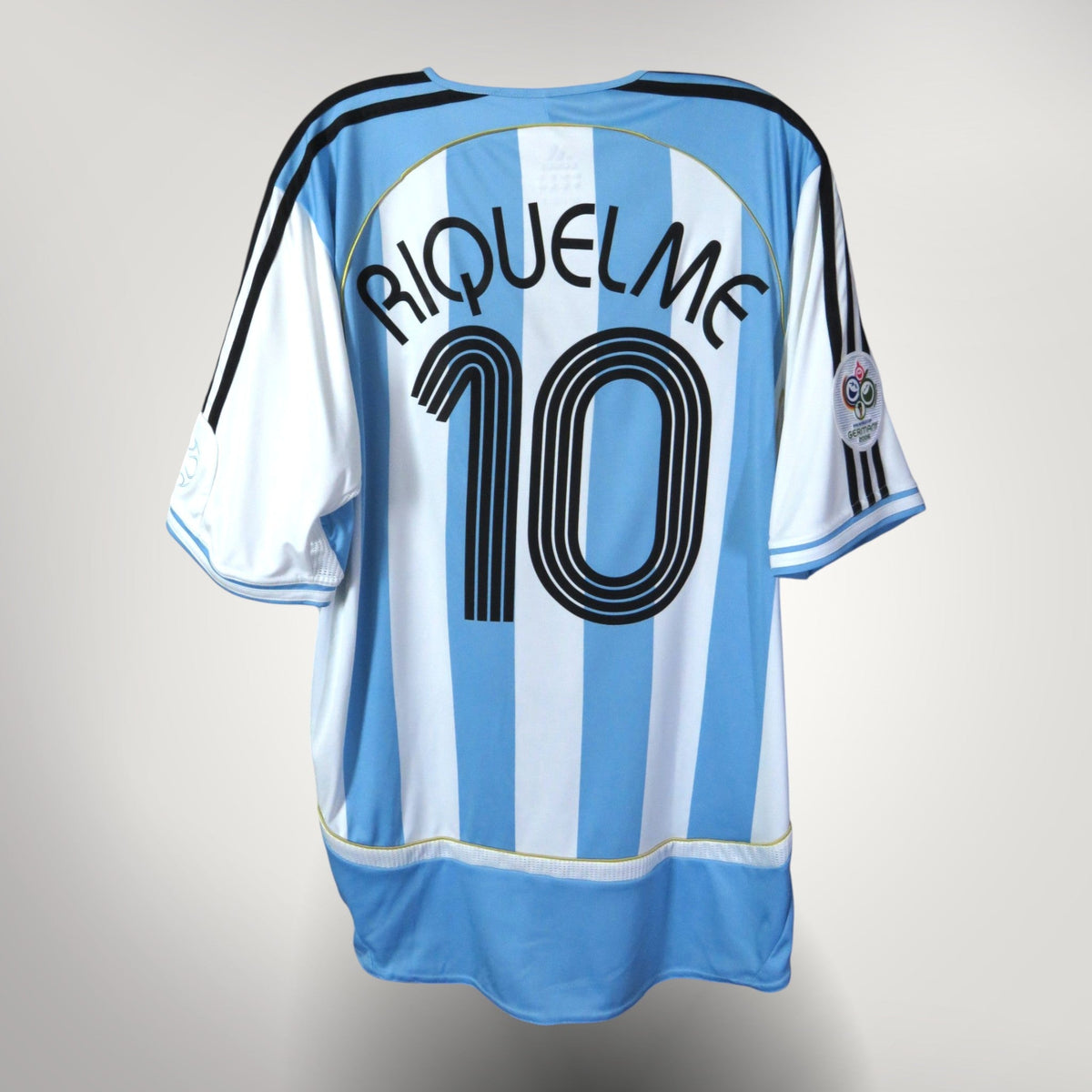 Argentina 2006-07 Home Riquelme #10 Shirt L