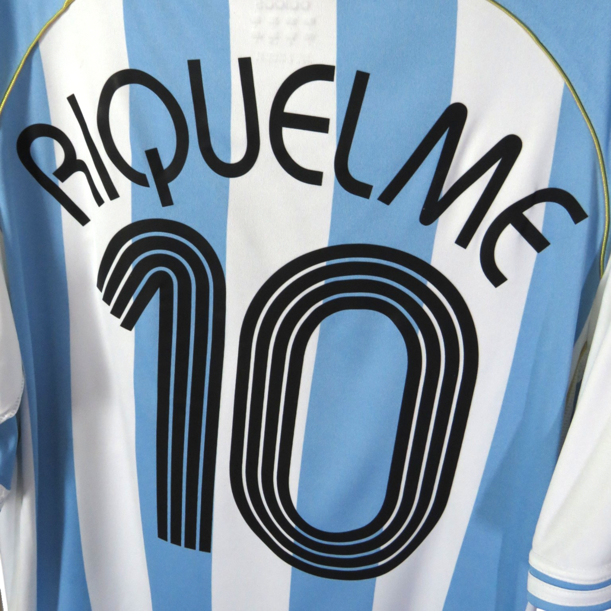 Argentina 2006-07 Home Riquelme #10 Shirt L