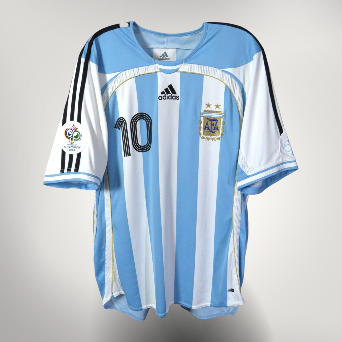 Argentina 2006-07 Home Riquelme #10 Shirt L