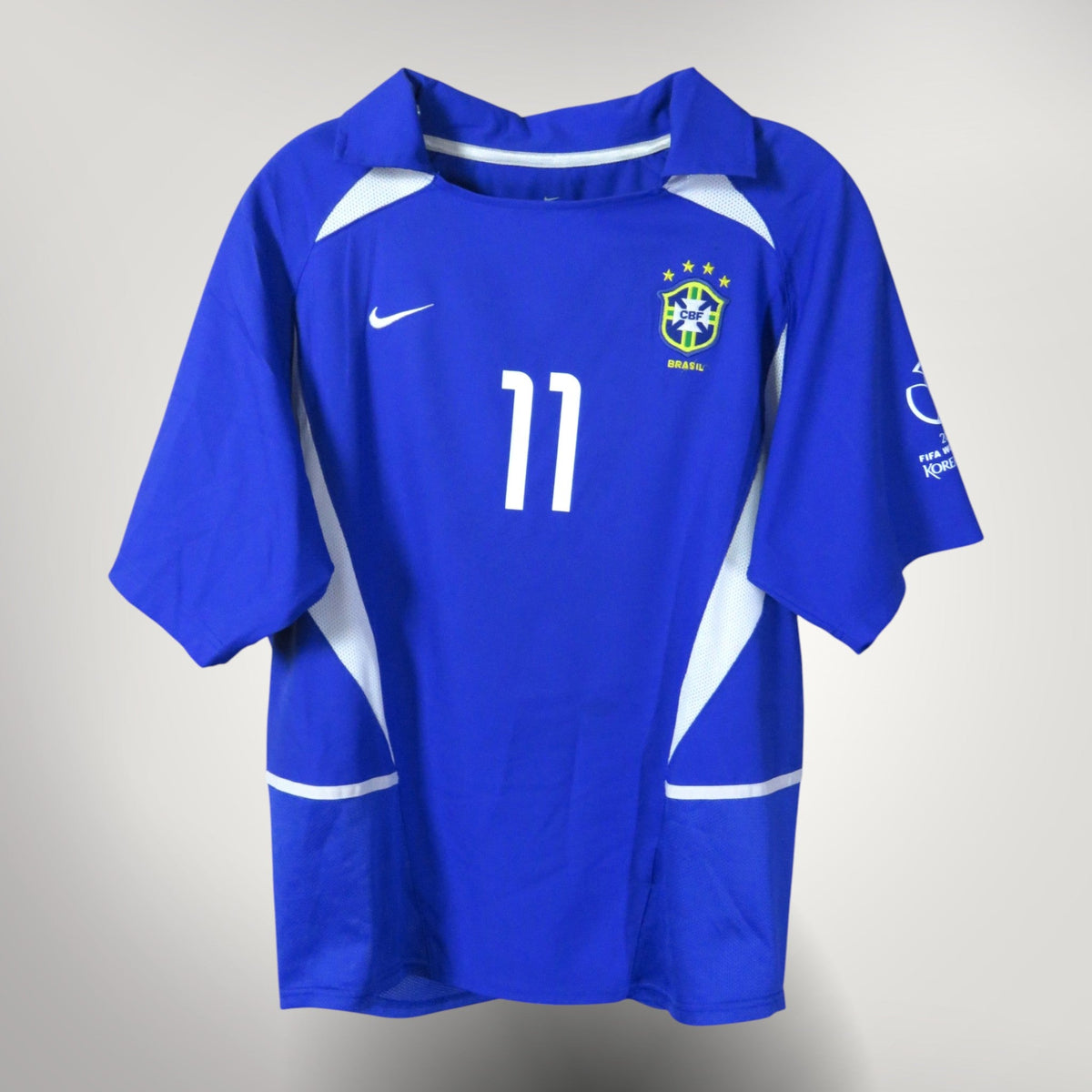 Brazil 2002-04 Away Ronaldinho #11 Shirt M