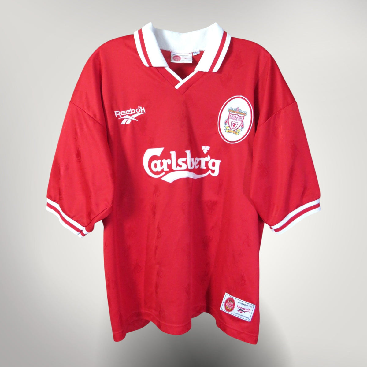 Liverpool 1996-98 Home Fowler #9 Shirt XL