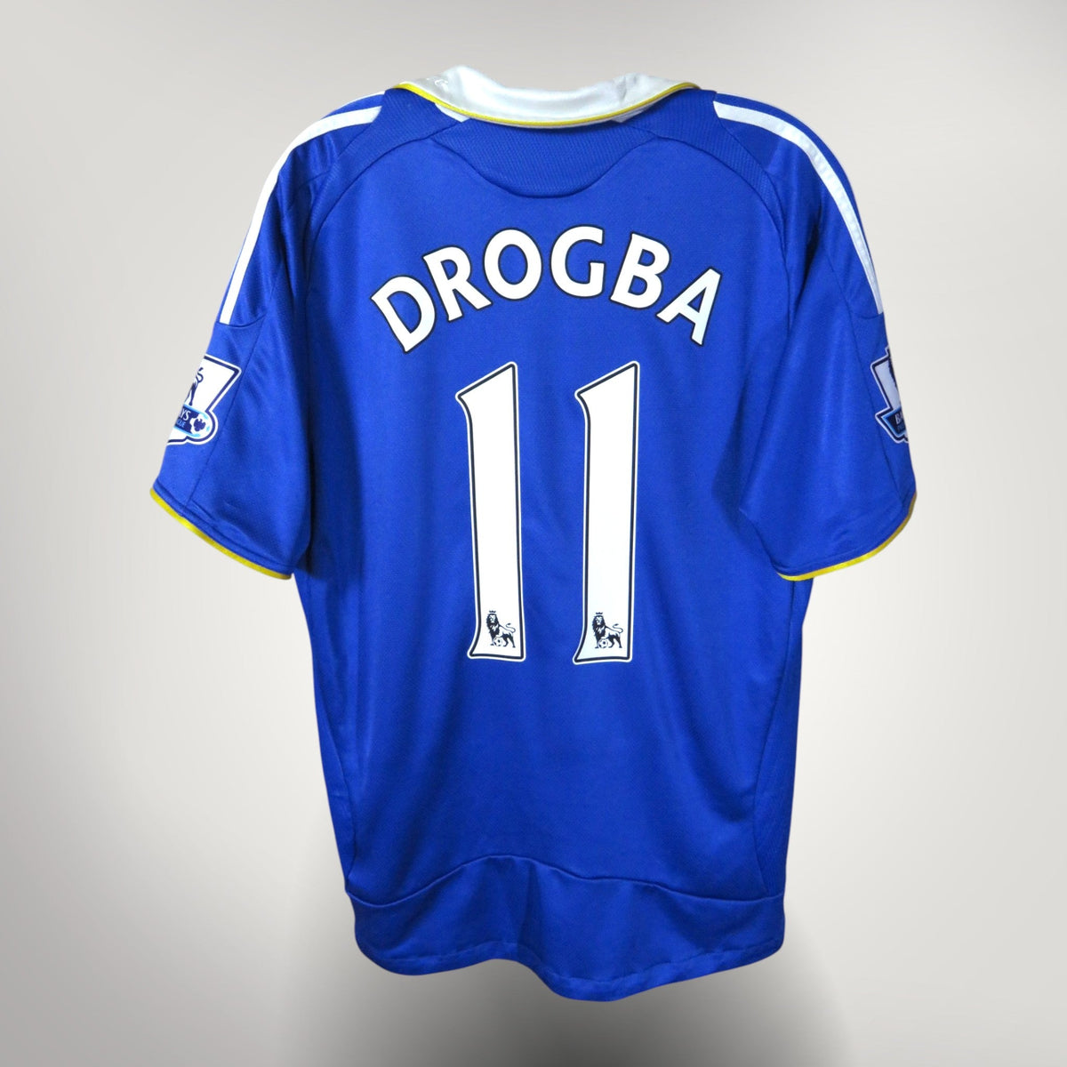 Chelsea 2008-09 Home Drogba #11 Shirt M