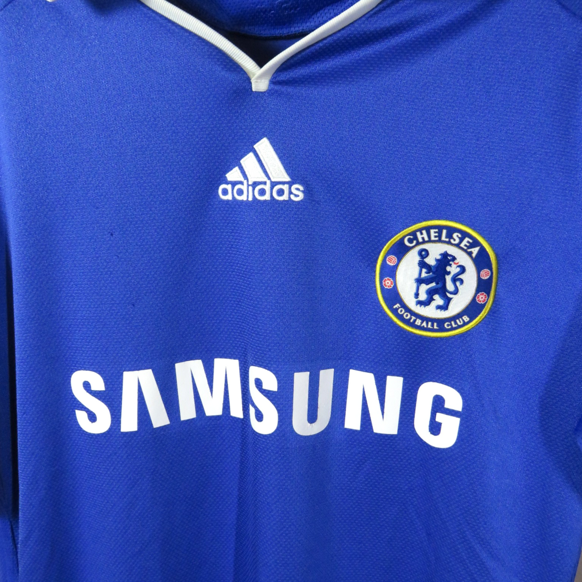 Chelsea 2008-09 Home Drogba #11 Shirt M