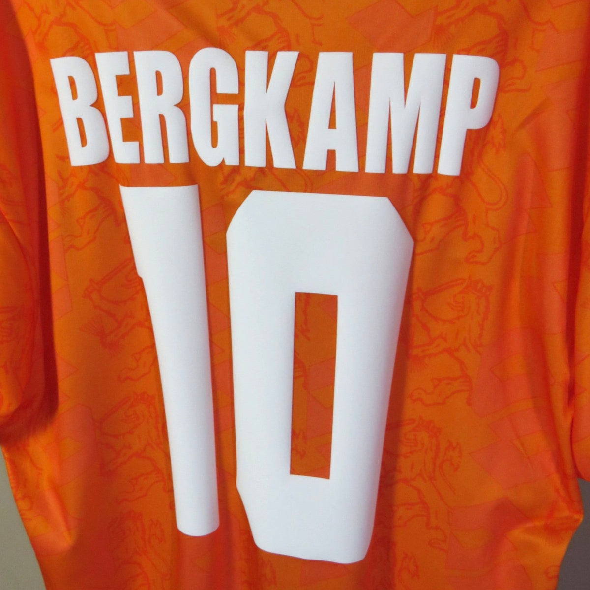 Netherlands 1994 Home Bergkamp #10 Shirt XL