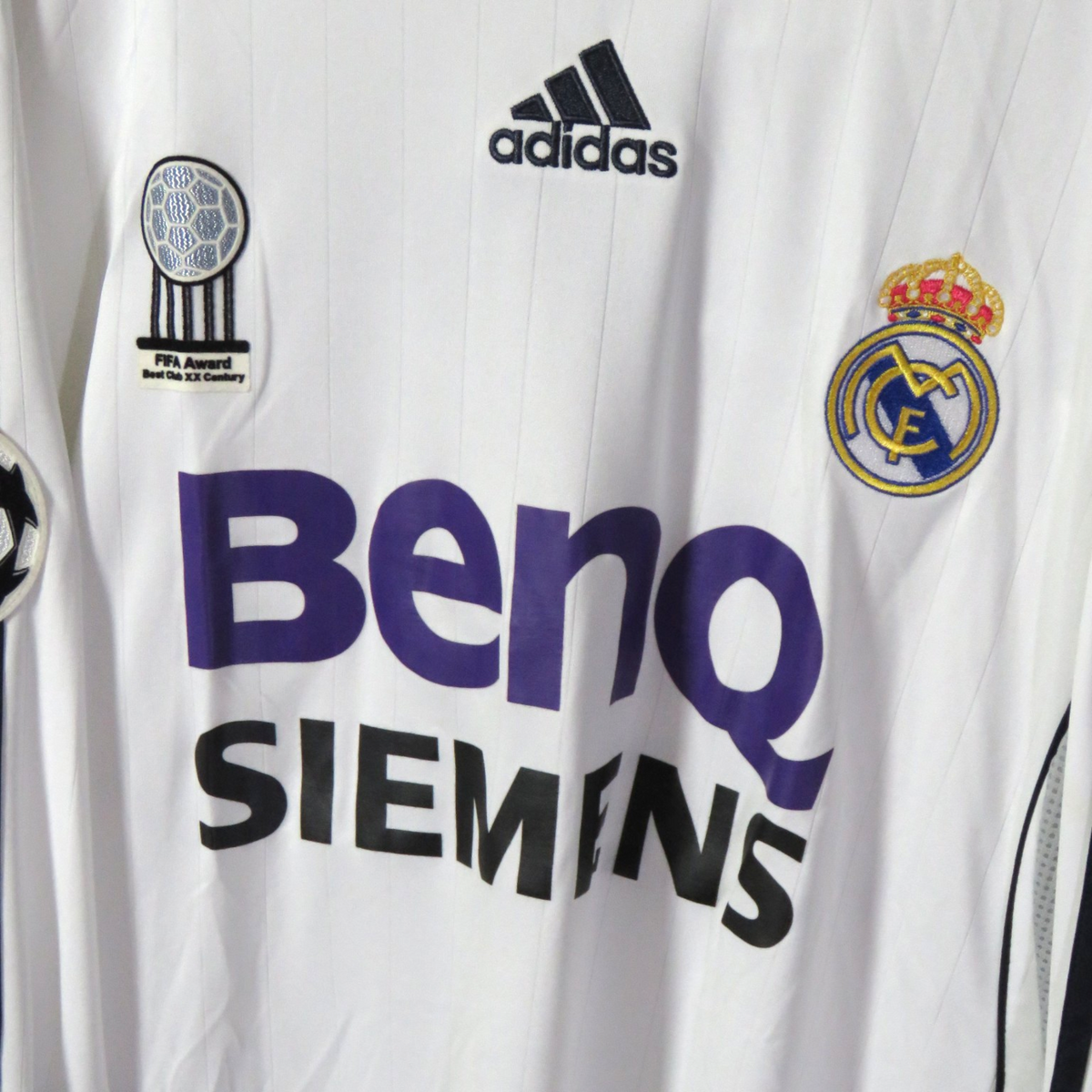 Real Madrid 2006-07 Home Ronaldo #9 Shirt XL