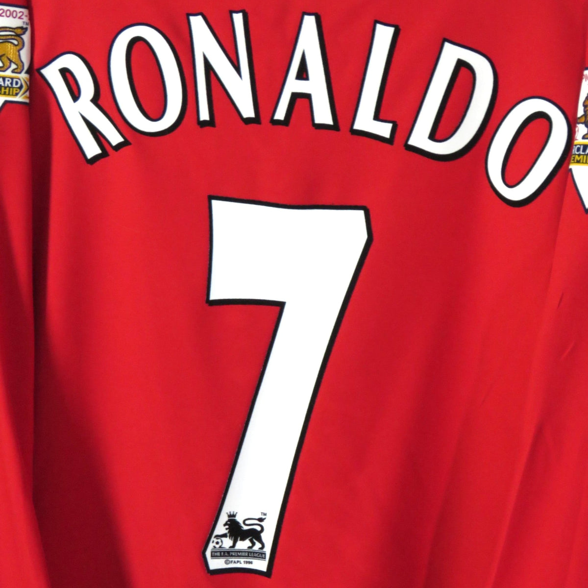 Manchester United 2002-04 Home Ronaldo #7 Shirt M