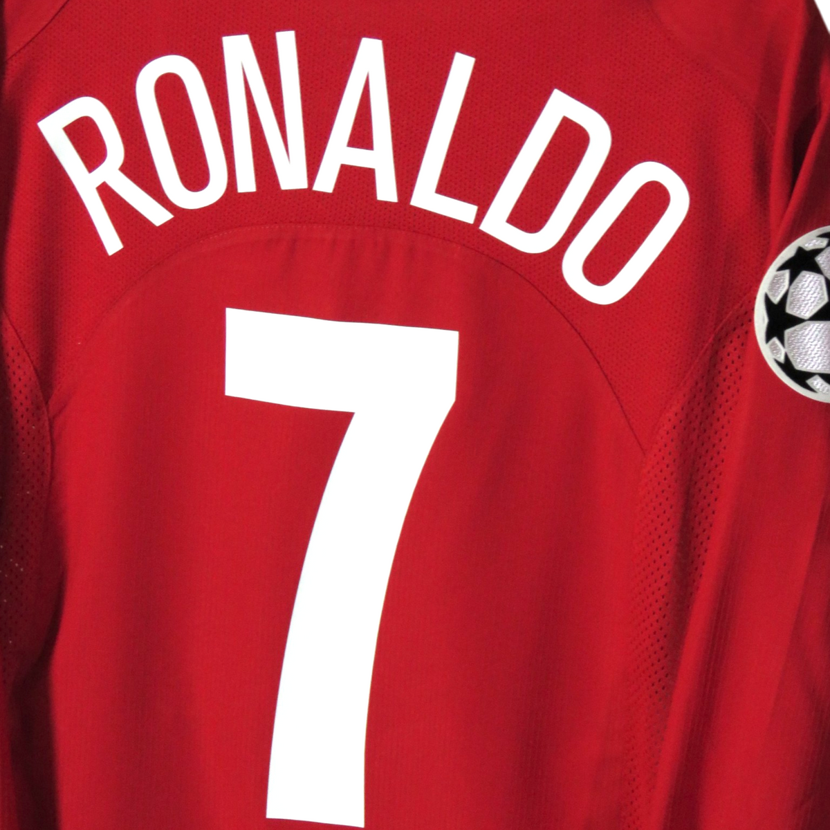 Manchester United 2004-06 Home Ronaldo #7 Shirt S