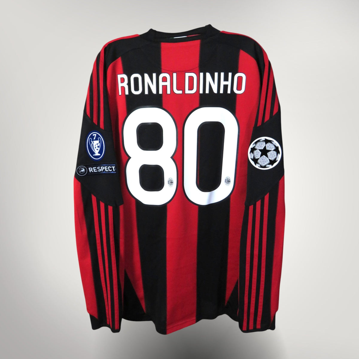 AC Milan 2010-11 Home Ronaldinho #80 Shirt M